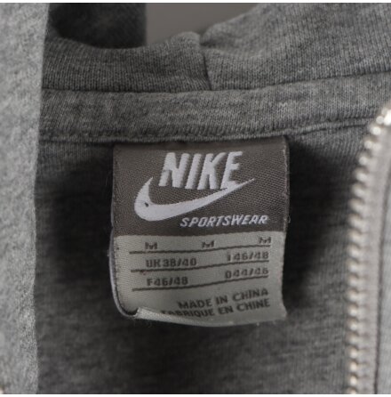 Nike - Darkgray Hoodie - stl. M