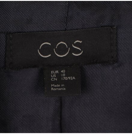 COS - Damkavaj med fickor - stl. 40
