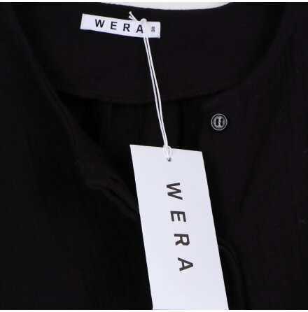 Wera - Svart blus - stl. 38