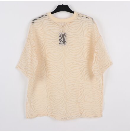 Glamorous - Transparent zebram�nstrad tr�ja - stl. 34