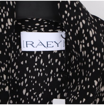 Raey - M�nstrad knytblus - stl. 40