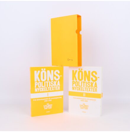 Bokpaket - Makadam - K�nspolitiska nyckeltexter- Del 1-2 - 2 B�cker