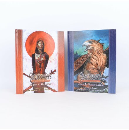 Everway RPG - Tweet, McGatha, Rowan - Silver Anniversary Edition - Del 1-2 - 2 b�cker - Science Fiction &amp; Fantasy
