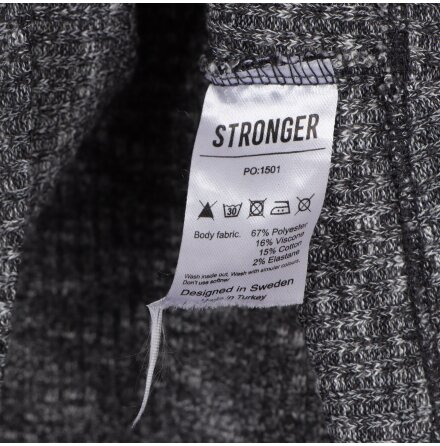 Stronger - Cropped hoodie - Stl. L