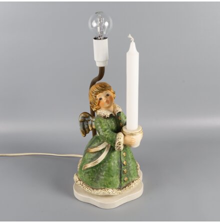 Caract�re - Olivgr�n rund m�sshalsduk - 30x120cm