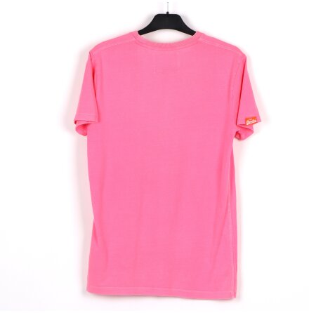 Superdry - Neonrosa Trnings T-shirt - stl. Small