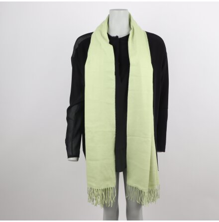 Cashmink - Ljusgr�n halsduk - 55x173