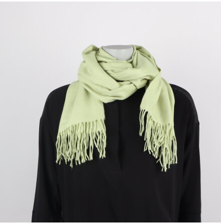 Cashmink - Ljusgr�n halsduk - 55x173