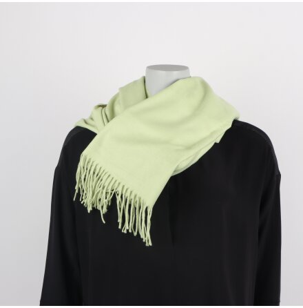 Cashmink - Ljusgr�n halsduk - 55x173