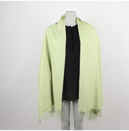 Cashmink - Ljusgr�n halsduk - 55x173