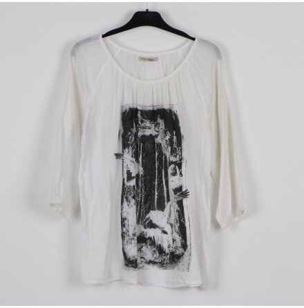 By Second female - Blus med 3/4 dels rm  - stl. S