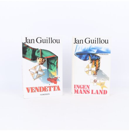 Bokpaket - Jan Guillou - 2 B�cker - Sk�nlitteratur &amp; Deckare 