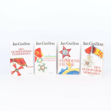 Bokpaket - Jan Guillou - 4 b�cker - Sk�nlitteratur &amp; Deckare