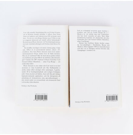 Bokpaket - Jan Guillou - 4 b�cker - Sk�nlitteratur &amp; Deckare