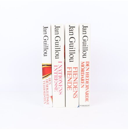 Bokpaket - Jan Guillou - 4 b�cker - Sk�nlitteratur &amp; Deckare