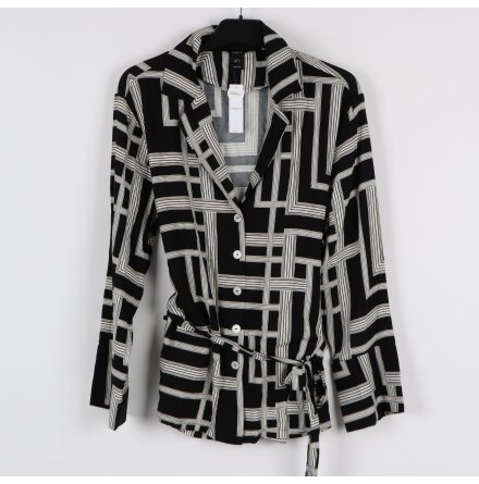 Lindex - Blus med skrp - stl. S
