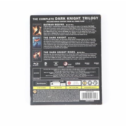 Blu-ray Disc-Box - The Dark Knight Trilogy - 5 skivor