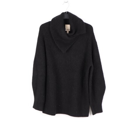 H&amp;M - Stickad tr�ja med krage - stl. M