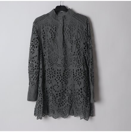 H&amp;M - L�ng gr� blus - stl. L 