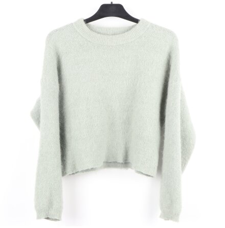 Lindex - Ljusgr�n stickad tr�ja - stl. S