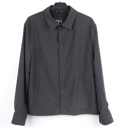 Zara - Fodrad skjorta - stl. L 