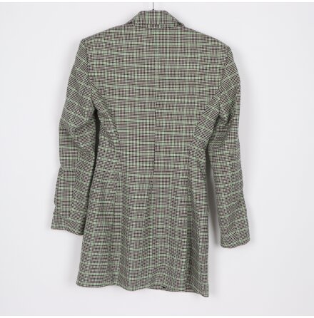 Zara - Rutig l�ng�rmad blazerkl�nning - stl.S