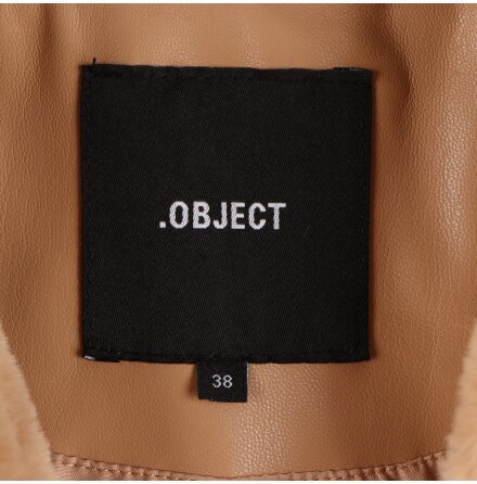 .Object - Objsandie jacket - Huvjacka i plsimmitation - stl. 38