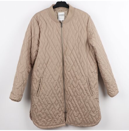 SoyaConcept - Quiltad tckjacka med minimal krage - stl. XL