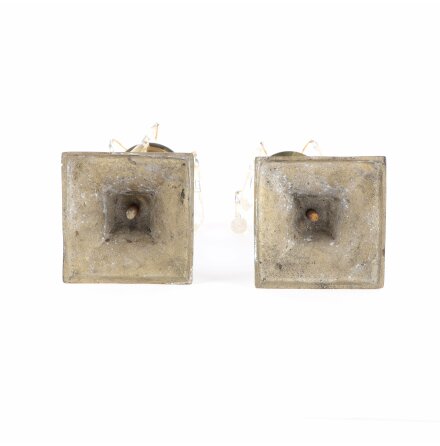 Ljusstakar med prismor - 2 st