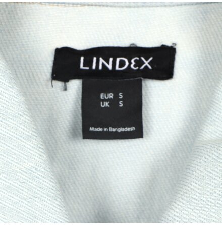 Lindex - Jeansskjorta - stl. S