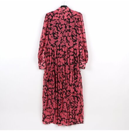 Rue De Femme - Pink Lokke Dress - Svart &amp; Rosa - stl. S 