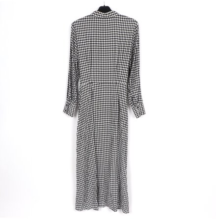 &amp; Other Stories - Midikl�nning med knytning &amp; Gingham m�nster - stl. 38