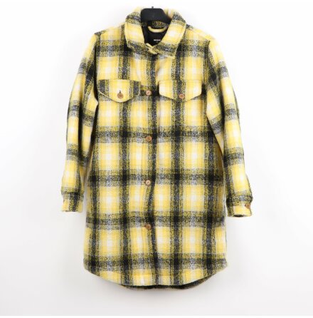 Bik Bok - Rutig Rock med br�stfickor - stl. XS