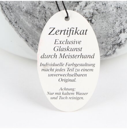 Berendsohn - Ljush�llare i f�rgat glas och m�ssing - 3st