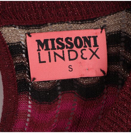 Lindex - Missoni - Flerf�rgad tr�ja - stl. S