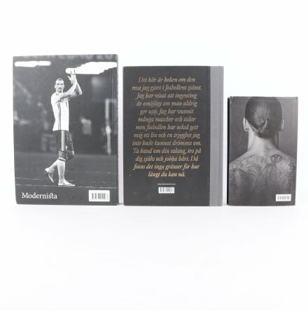 Bokpaket - Zlatan Ibrahimovic - 3 b�cker - Biografier &amp; Memoarer