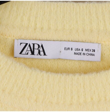 Zara - Stickad magtr�ja - stl. S