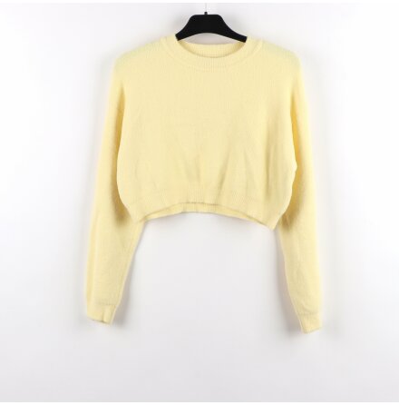Zara - Stickad magtrja - stl. S