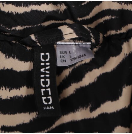 H&amp;M - Divided - Kort m�nstrad jacka - stl.L
