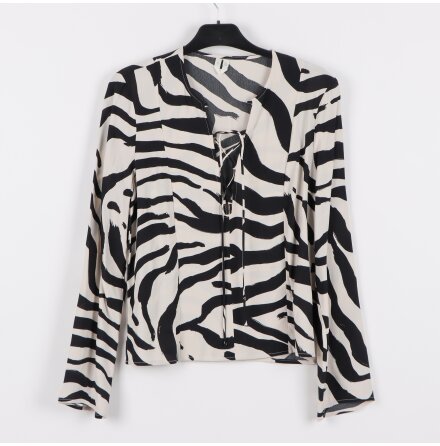 Arket - Zebrarandig blus - stl.36