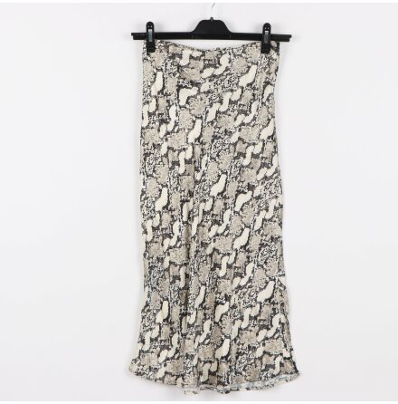 H&amp;M- Ormskinnsmnstrad kjol - stl.36
