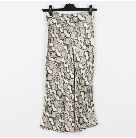 H&amp;M- Ormskinnsmnstrad kjol - stl.36