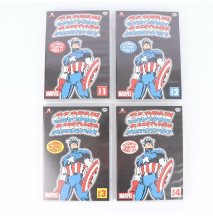 DVD-Box - Captain America The Complete Collection Episode 1-13 - 4st DVD