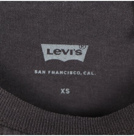 Levi&#39;s - Svart topp med Levis logo - stl. XS