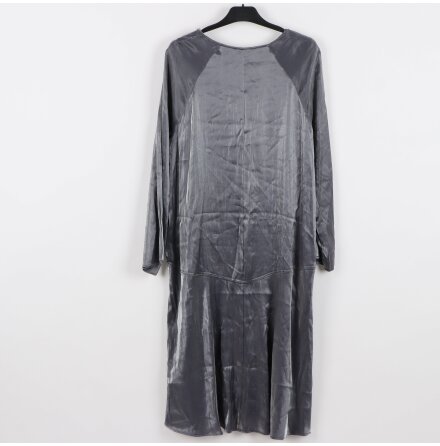 H&amp;M - Silverskimmrande gr klnning - stl.S