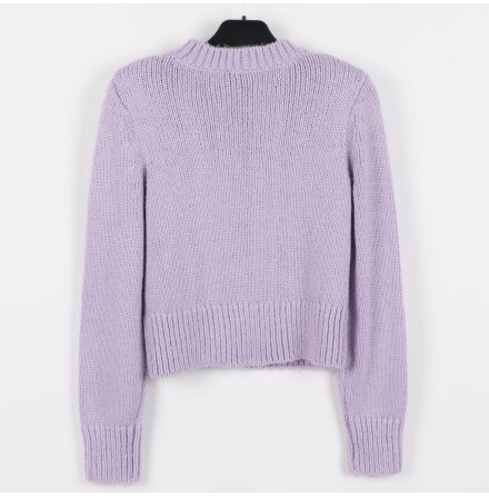 Lindex - Midjekort stickad trja - stl.XS