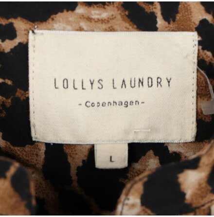 Lollys Laundry - Leopardmnstrad klnning - stl.L
