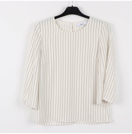 Stylein - Randig blus med vid 3/4 dels rm - stl.XS