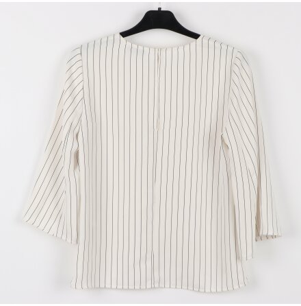 Stylein - Randig blus med vid 3/4 dels rm - stl.XS