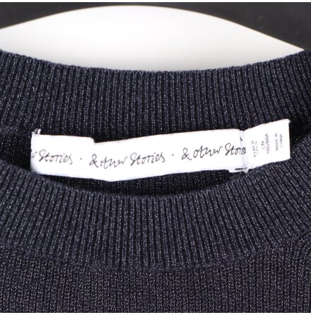 &amp; Other Stories - Tunn l�ng�rmad glittrig topp -stl.S